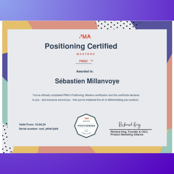 expert positioning lille certification