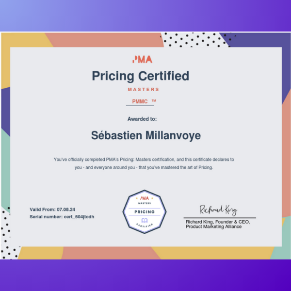 expert pricing lille certification