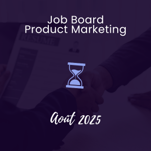 Offres d'emploi product marketing août 2025