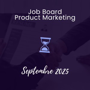 Offres d'emploi product marketing septembre 2025