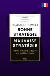 Livre bonne stratégie mauvaise stratégie