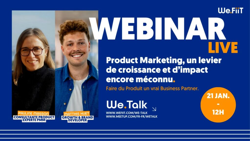 Webinar_weFiit Webinar Product Marketing levier de croissance