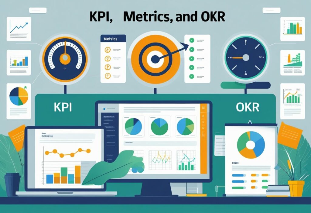 KPI_METRIC_OKR KPI, Metric et OKR quelles différences?