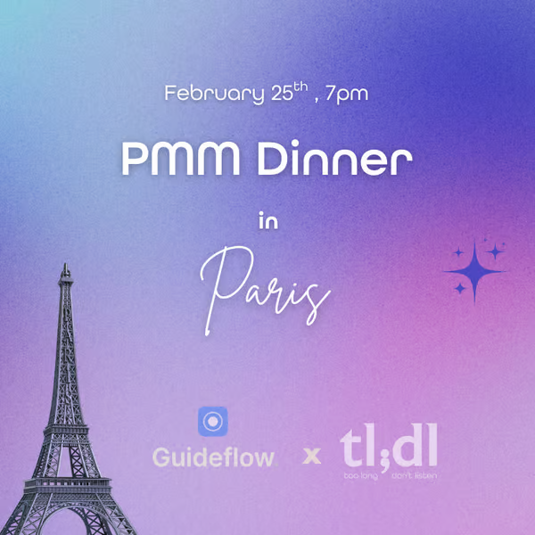 PMM Diner Paris TLDL Guideflow PMM Diner Paris Guideglow et TLDV