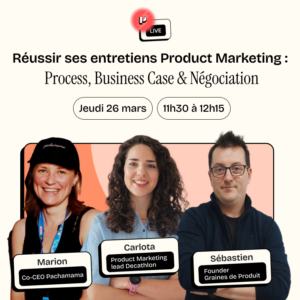Pacha Live PMM Live recrutement product marketing
